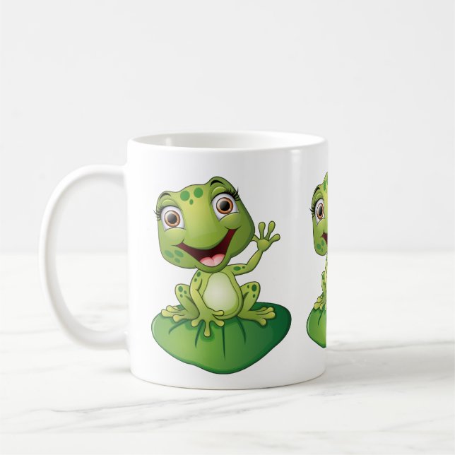 Frog Coffee Mug (Left)