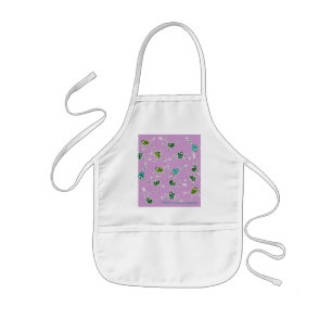 Frog Collage Kids Apron