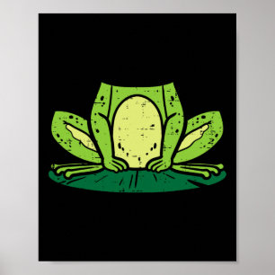 Frog Costume Funny Halloween Animal Men Women Boys Poster