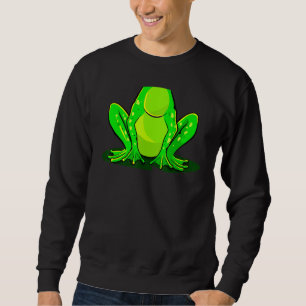 Frog Costume Halloween Green Toad Kids Men Women B Sweatshirt
