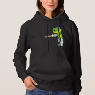 Frog Cricket Cricket Bat Sports Hoodie