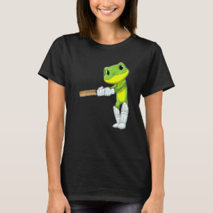 Frog Cricket Cricket Bat Sports T-Shirt