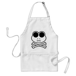 Frog Cross Bone Standard Apron