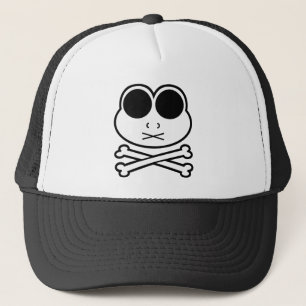 Frog Cross Bone Trucker Hat