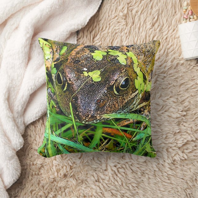 FROG CUSHION (Blanket)