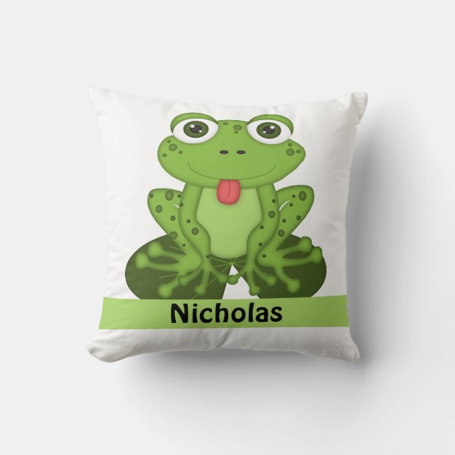 Frog Cushion (Front)