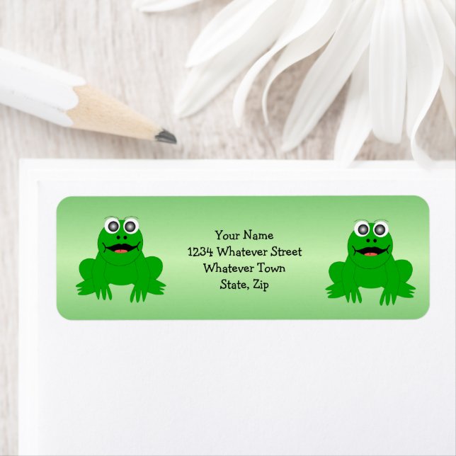 Frog Design Return Address Label (Insitu)