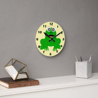 Frog Design Round Clock