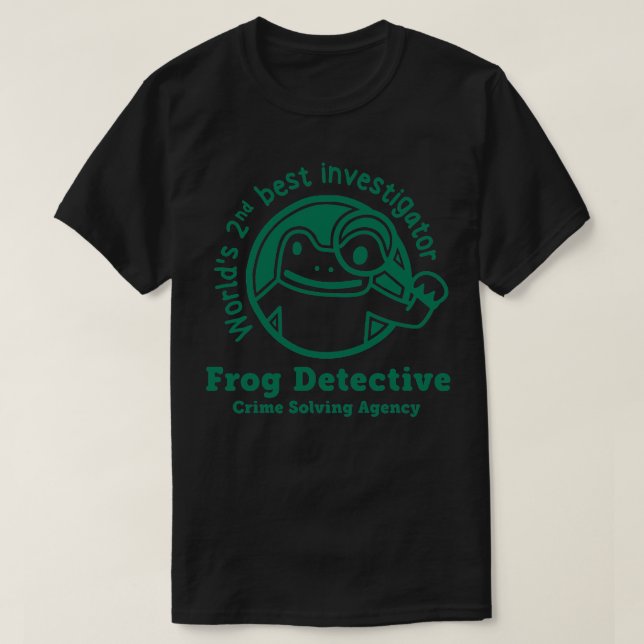 Frog Detective T-Shirt (Design Front)