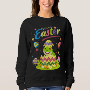 Frog   Easter Egg Frog Happy Easter Sweatshirt