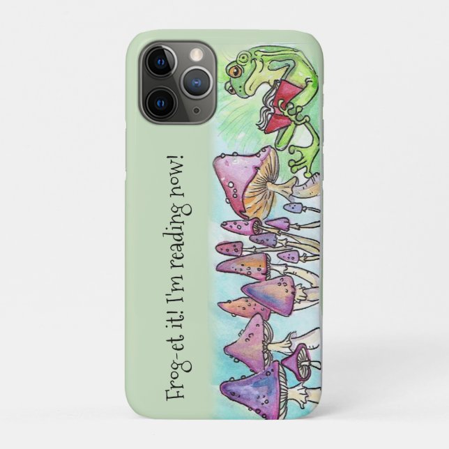 Frog-et It! Storybook Reading Frog Case-Mate iPhone Case (Back)