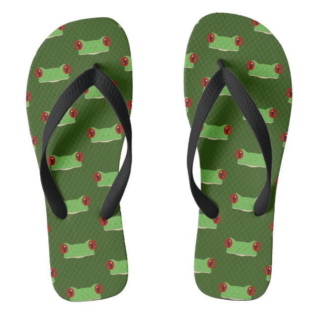 Frog Face Thongs (Footbed)