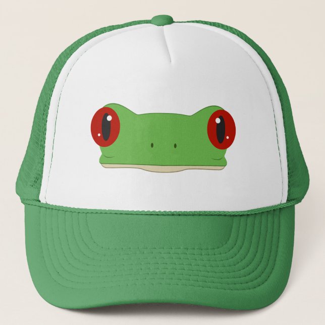 Frog Face Trucker Hat (Front)