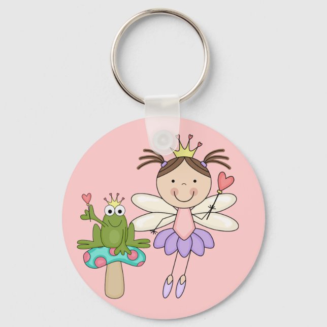 Frog Fair Swamp Magic Tshirts and Gifts Key Ring (Front)