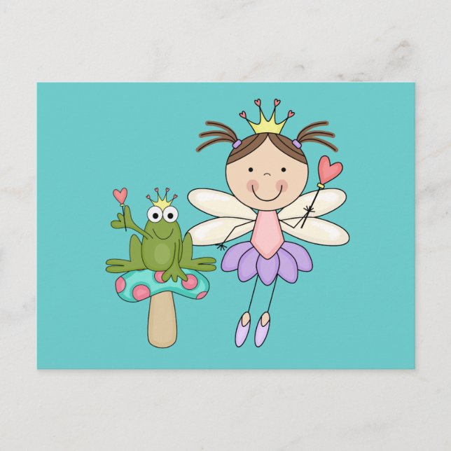 Frog Fair Swamp Magic Tshirts and Gifts Postcard (Front)