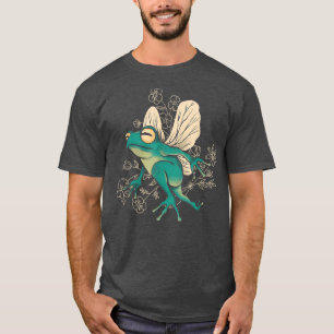 Frog Fairy Goblincore Aesthetic Cottagecore Dark A T-Shirt