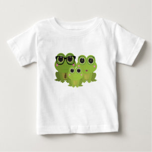 Frog Family Baby T-Shirt
