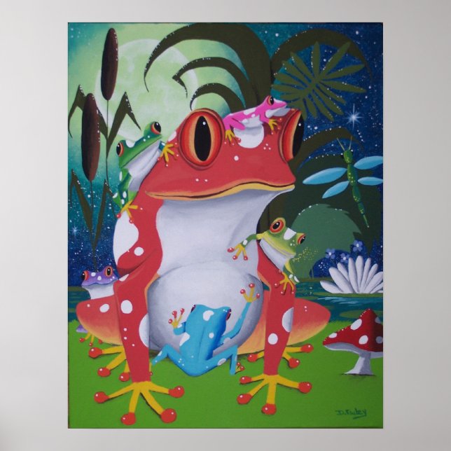 frog family poster (Front)
