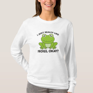 Frog Favorite Animal Sweet Frogs For Animal Lover T-Shirt