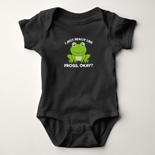 Frog Favourite Animal Sweet Frogs For Animal Lover Baby Bodysuit