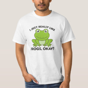 Frog Favourite Animal Sweet Frogs For Animal Lover T-Shirt