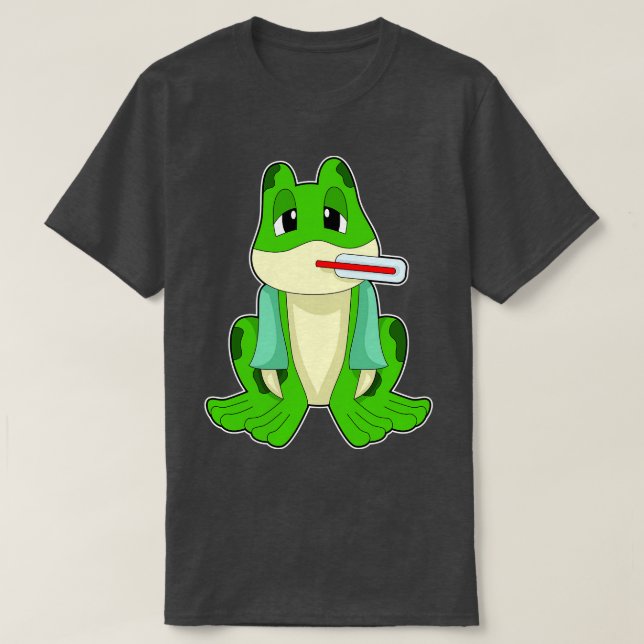 Frog Fever thermometer T-Shirt (Design Front)