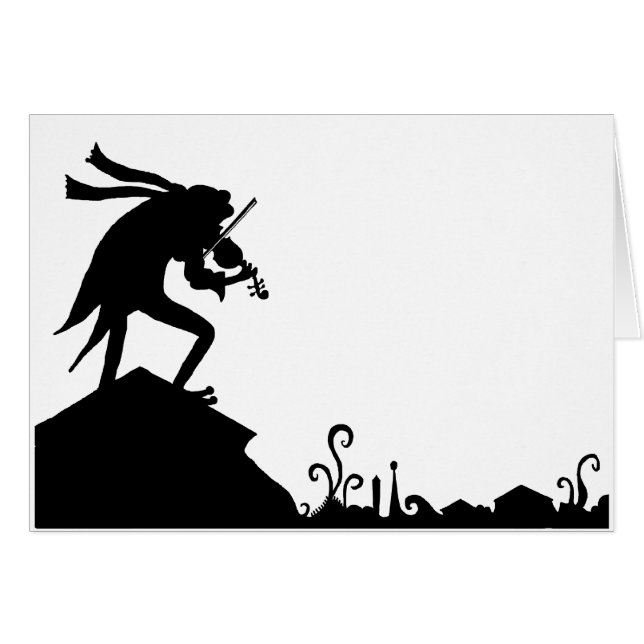 Frog Fiddler on the Roof (Front Horizontal)