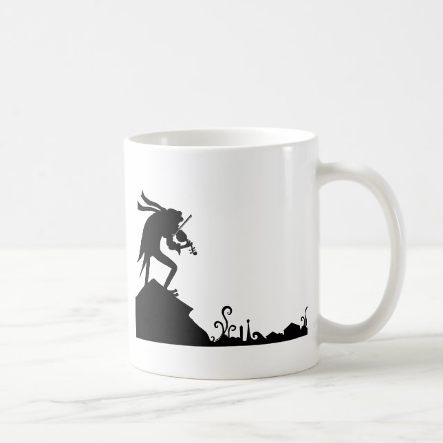 Frog Fiddler on the Roof Coffee Mug (Right)