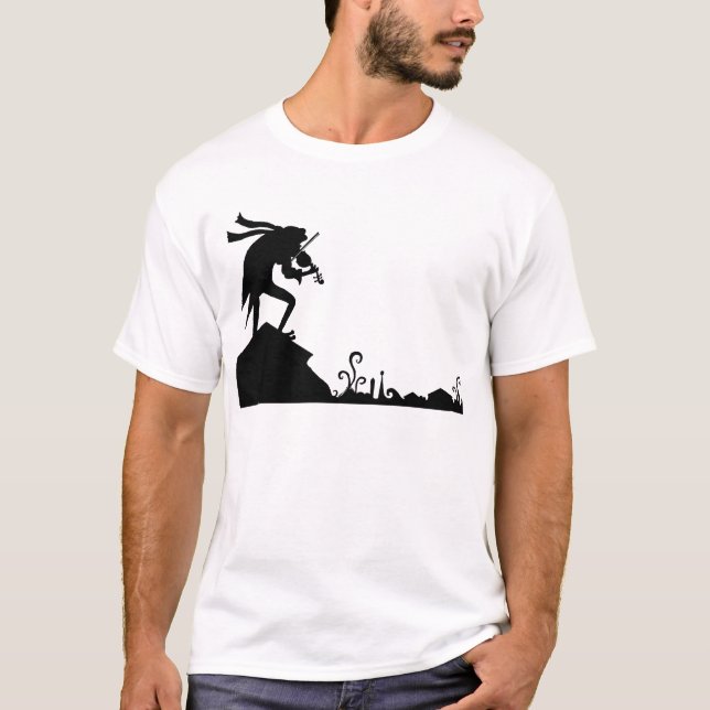 Frog Fiddler on the Roof T-Shirt (Front)