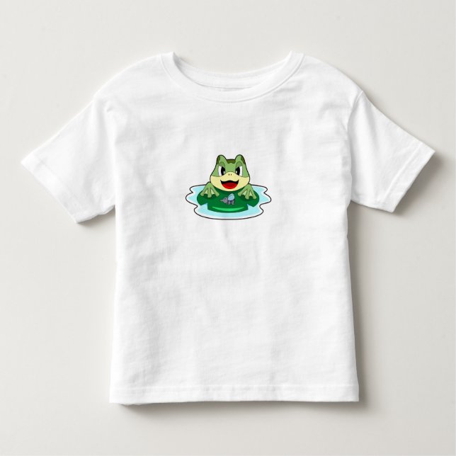 Frog Fly Toddler T-Shirt (Front)
