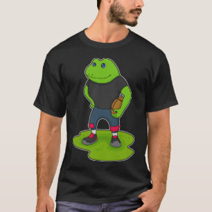 Frog Football player Football T-Shirt