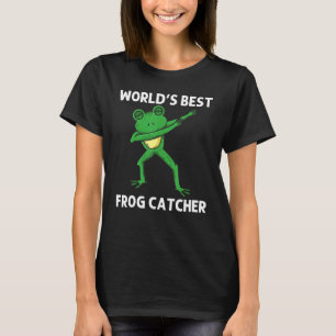 Frog For Kids Boys Dabbing Green Tree Toad Animal T-Shirt