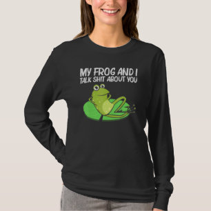 Frog For Men Women Cute Bullfrog Toad Tadpole _8 T-Shirt