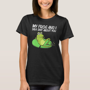 Frog For Men Women Cute Bullfrog Toad Tadpole _8 T-Shirt