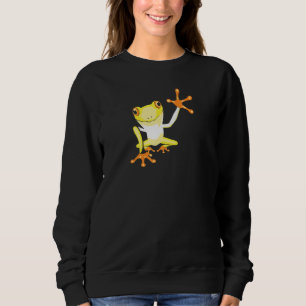 Frog Friendly Men Women Kids Sweatshirt
