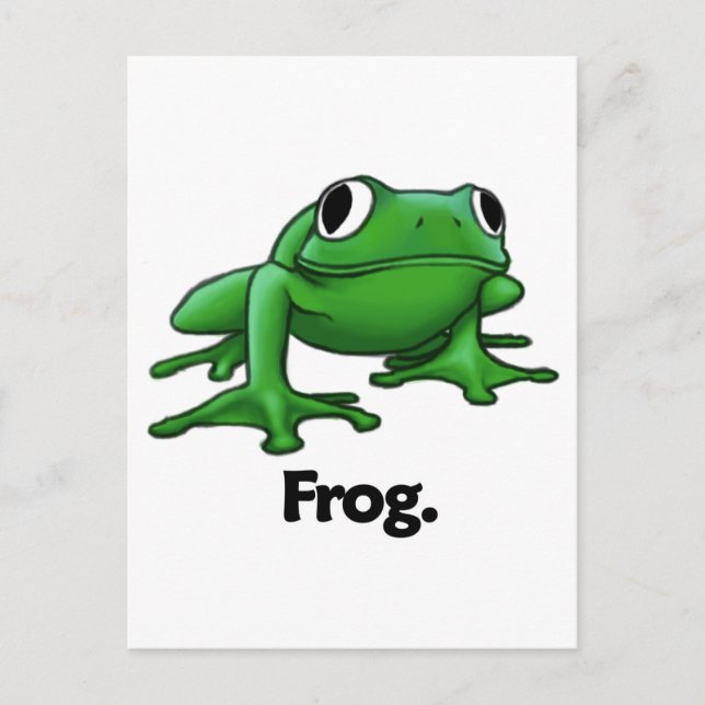 Frog Frog. Postcard (Front)