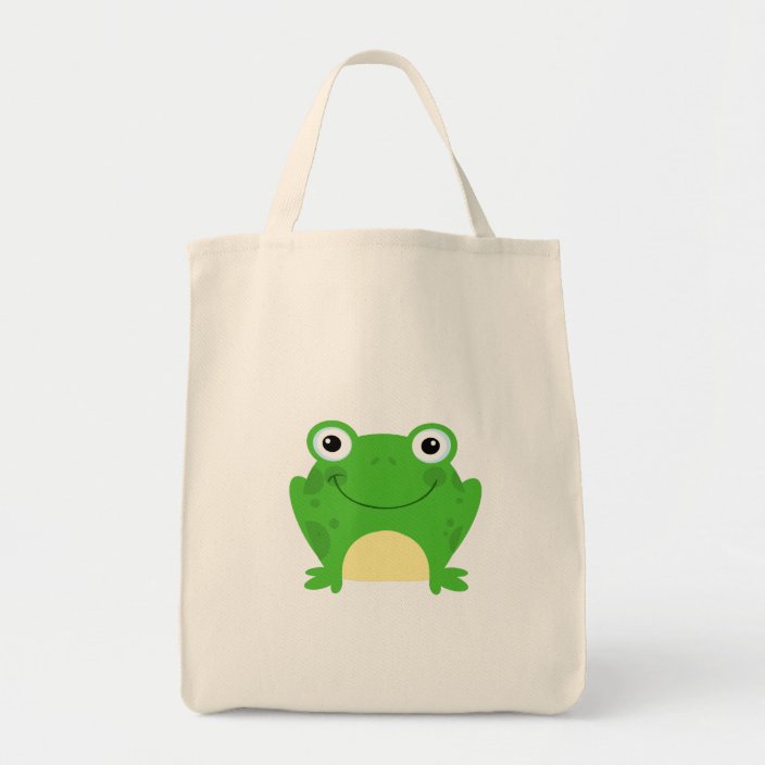 Frog Frogs Amphibian Green Cute Cartoon Animal Tote Bag | Zazzle.com.au