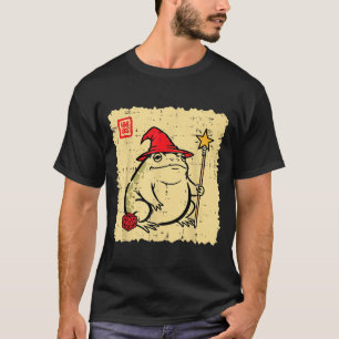 Frog Gamer D20 Dice Wizard Hat RPG Gaming Men Boys T-Shirt