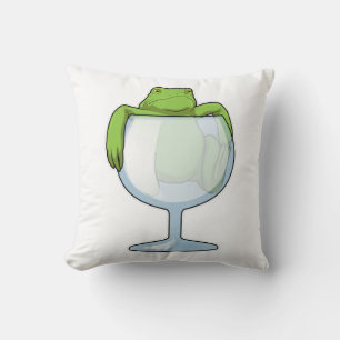 Frog Glass Cushion