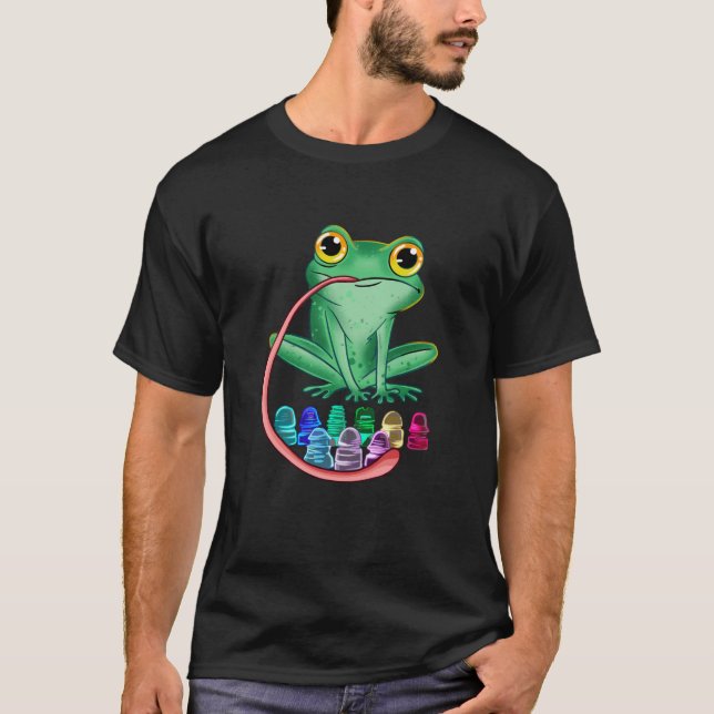 Frog Glass Insulators T-Shirt (Front)