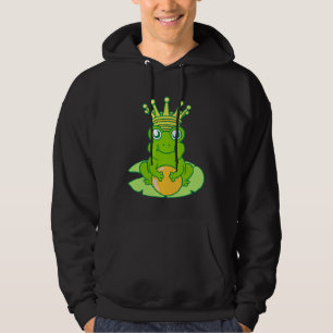 Frog Golden Toad King Fairy Tale Crown Ball Prince Hoodie