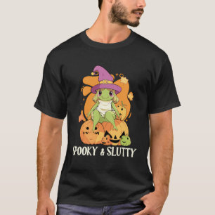 Frog Halloween Costume Spooky Trick Or Treat Scary T-Shirt