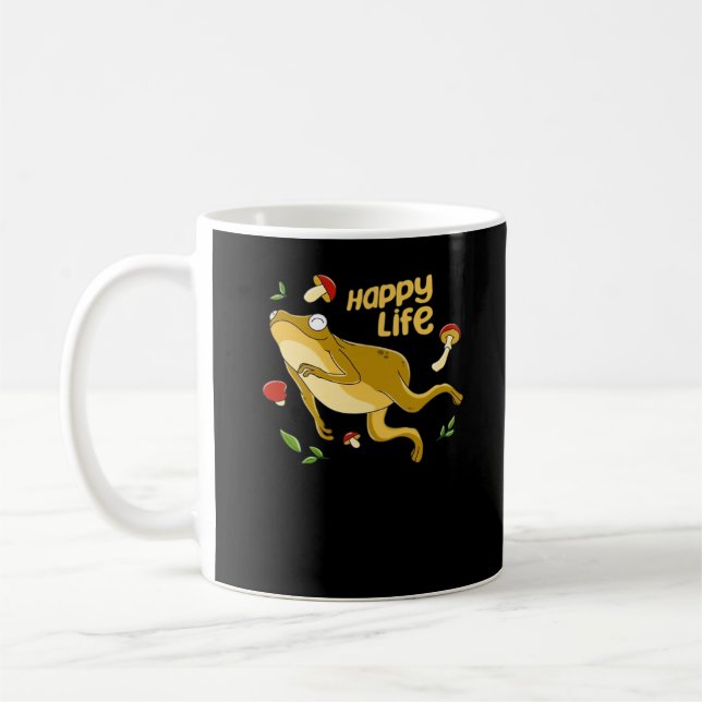 Frog Happy  Essential Coffee Mug (Left)