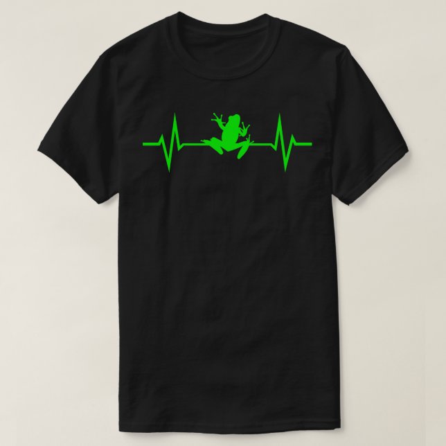 Frog Heartbeat T-Shirt (Design Front)