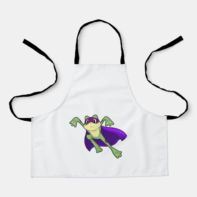 Frog Hero Apron (Front)