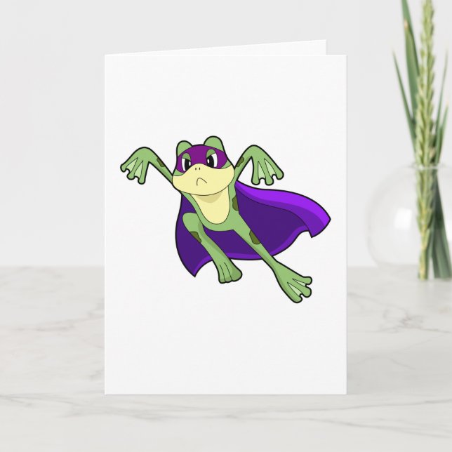 Frog Hero Card (Front)