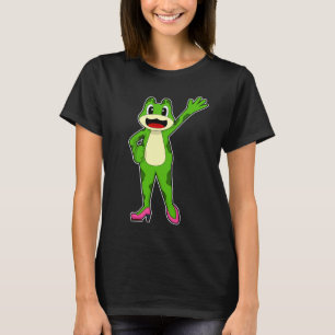 Frog High heels T-Shirt