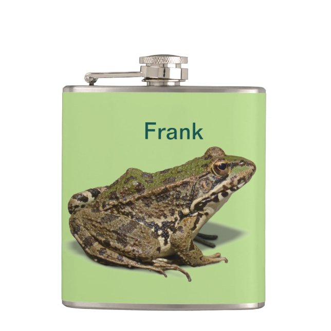 Frog Hip Flask (Front)