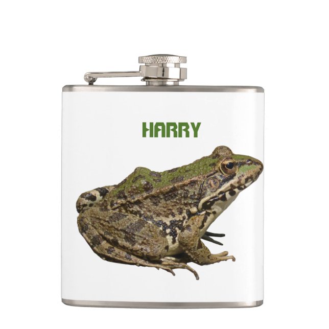 Frog Hip Flask (Front)