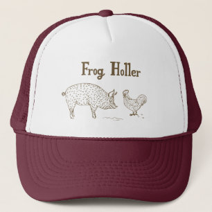 Frog Holler Trucker Hat (Pig & Chick)